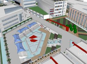 城市规划设计精细模型SU模型