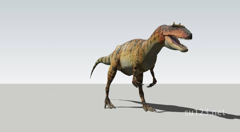 恐龙动物SU模型下载草图大师sketchup模型