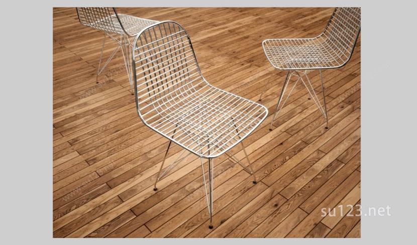 家具设计——椅子2SU模型下载草图大师sketchup模型