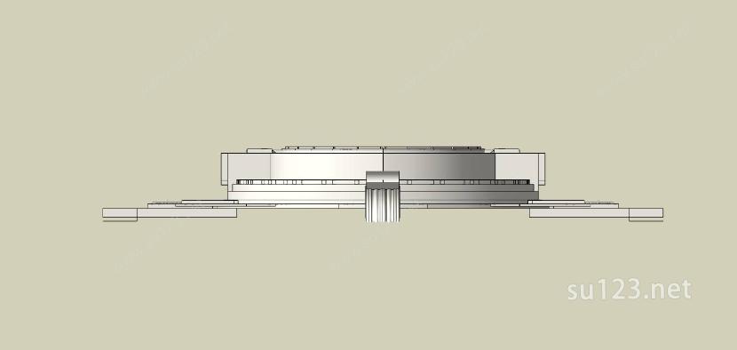 建筑构件-大门SU模型下载草图大师sketchup模型