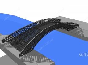 铁桥017SU模型