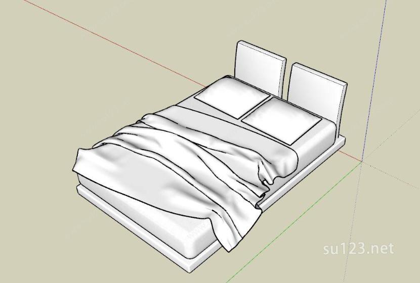 家具精品系列合集-各种床SU模型下载草图大师sketchup模型