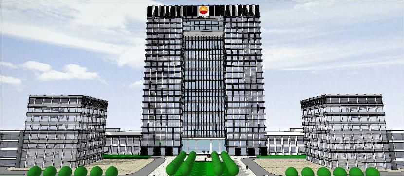 中国石油大厦模型SU模型