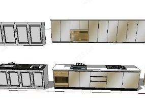 厨具柜SU模型