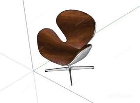 创意椅子凳子曲面SU模型
