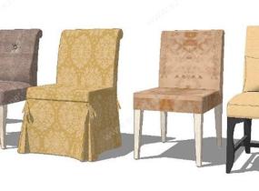 椅子4SU模型