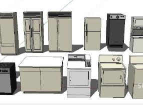 厨房 家具5SU模型