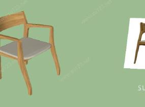 创意椅子凳子看图建模SU模型
