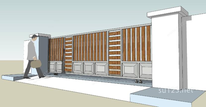 建筑构件-入口SU模型