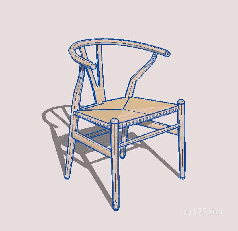 现代设计单件椅子（休闲36款）SU模型下载草图大师sketchup模型