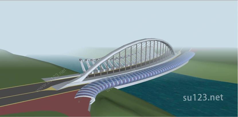 桥梁040SU模型