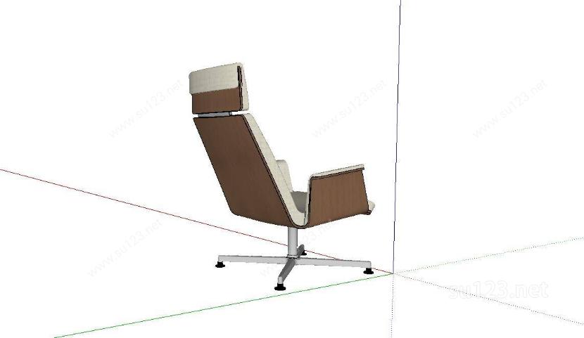 创意椅子凳子老板椅SU模型