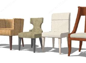 椅子 2SU模型