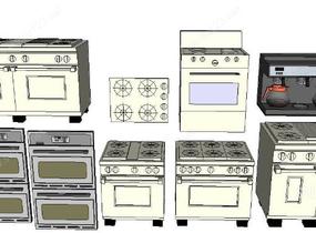 厨房 家具4SU模型