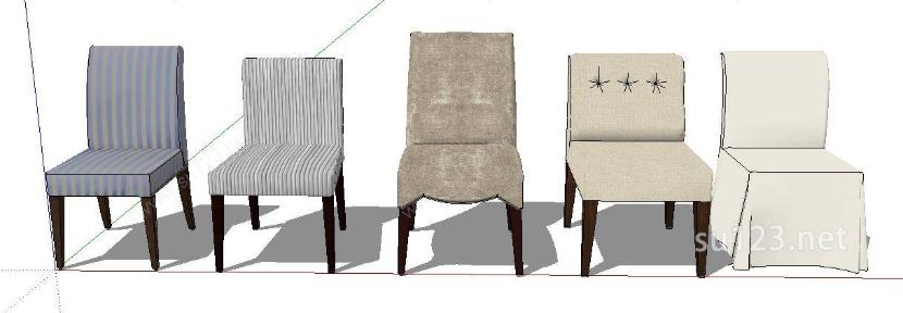 椅子1SU模型下载草图大师sketchup模型
