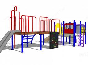 儿童景观游乐设施公园SU模型