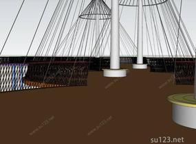 桥-伞状SU模型