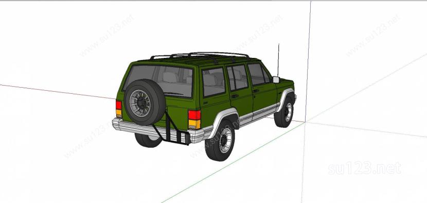 jeep大切诺基SU模型
