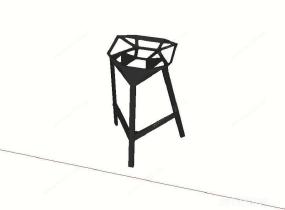 创意椅子凳子异性SU模型