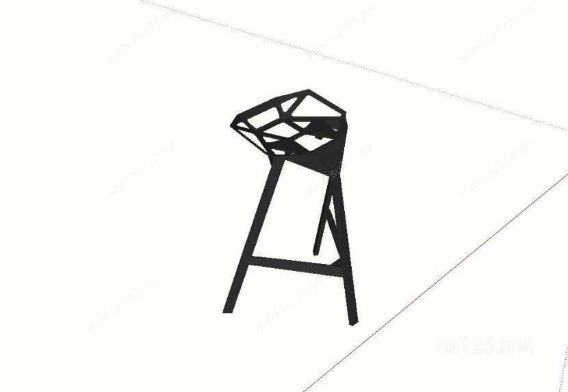 创意椅子凳子异性SU模型下载草图大师sketchup模型