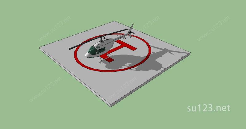 直升机SU模型