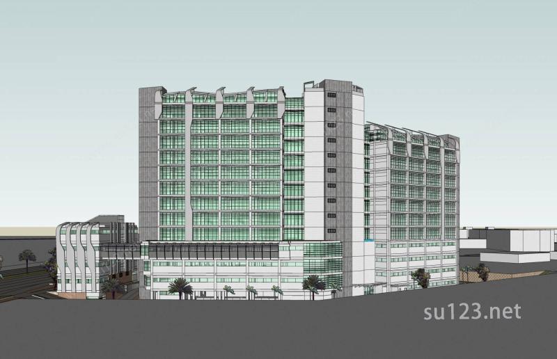 菲律宾产科医院SU模型下载草图大师sketchup模型