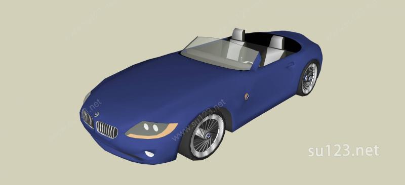 汽车模型SU模型下载草图大师sketchup模型