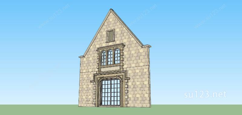 建筑构件-窗子SU模型