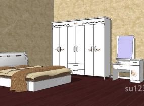 室内-卧室SU模型