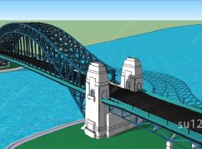 桥梁020SU模型