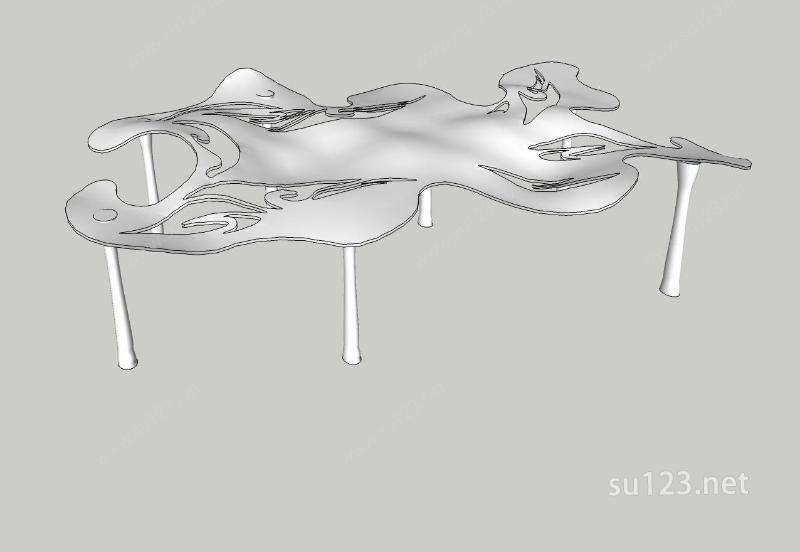 玻璃构架SU模型下载草图大师sketchup模型