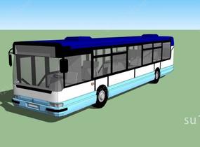 公交巴士SU模型