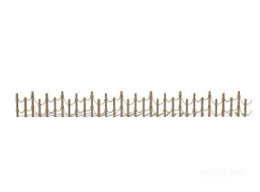 竹篱笆木栅栏 (75)SU模型