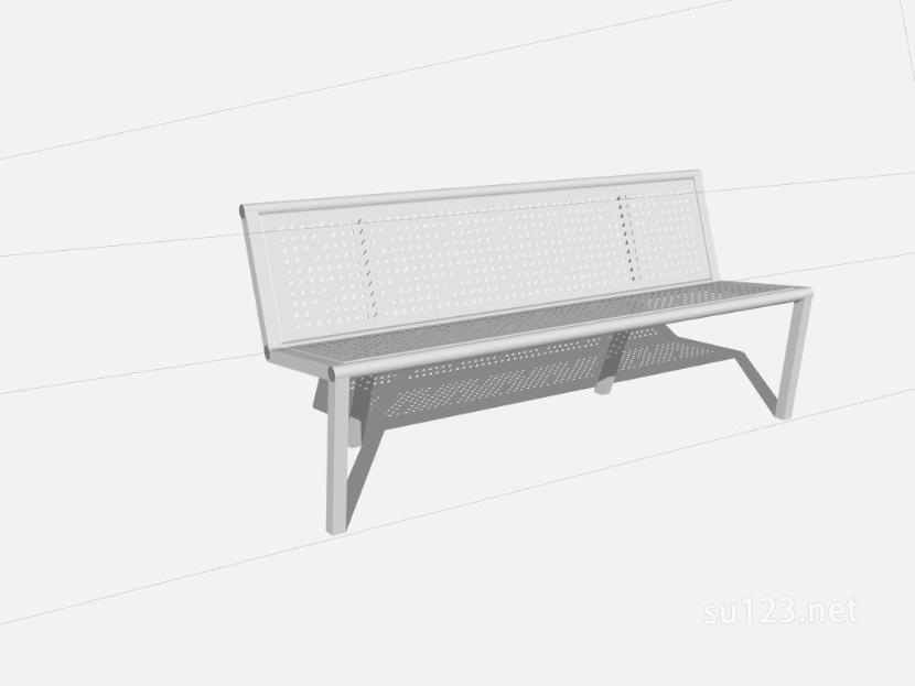 景观座椅 (50)SU模型草图大师sketchup模型