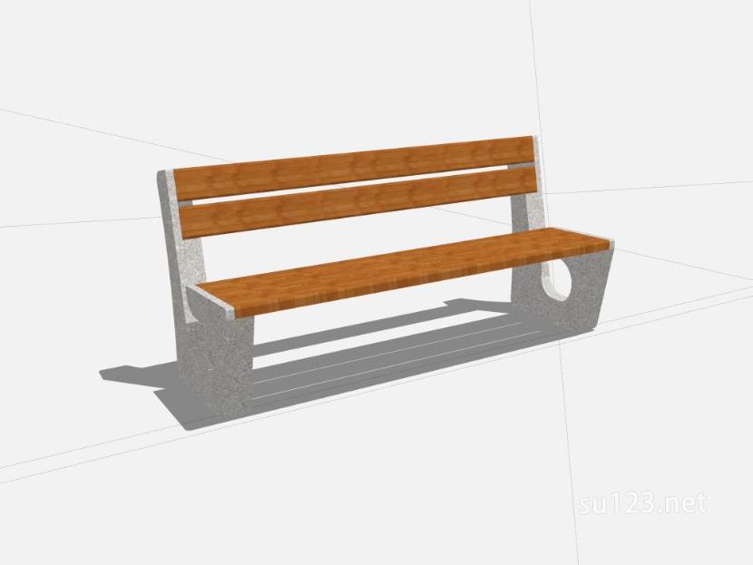 景观座椅 (52)SU模型草图大师sketchup模型