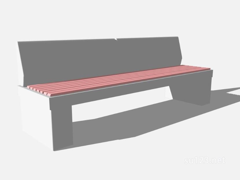 景观座椅 (58)SU模型草图大师sketchup模型