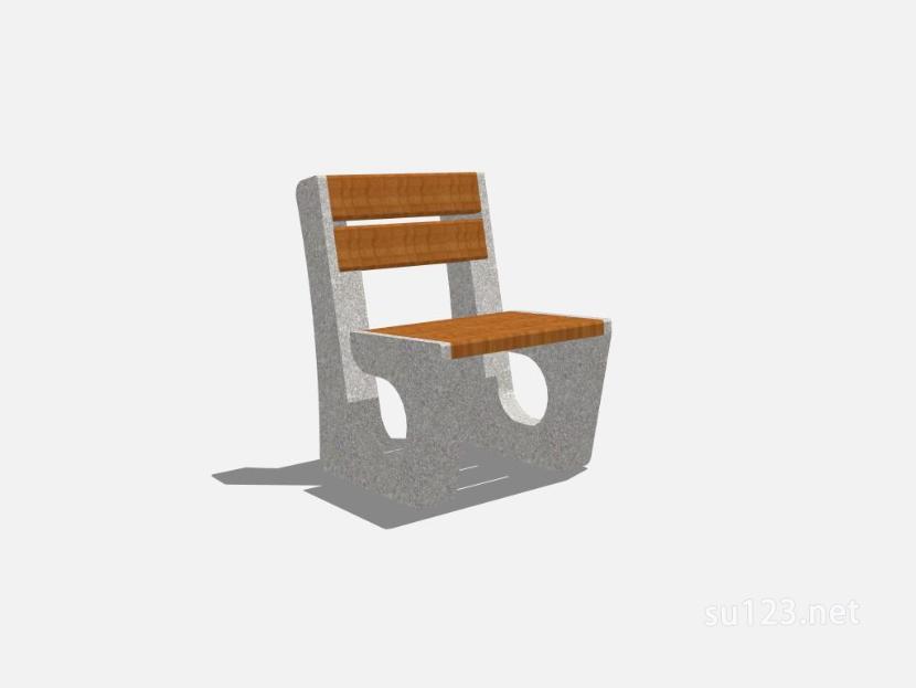 景观座椅 (62)SU模型
