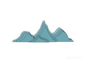 山形片石拟山元素  (1)SU模型