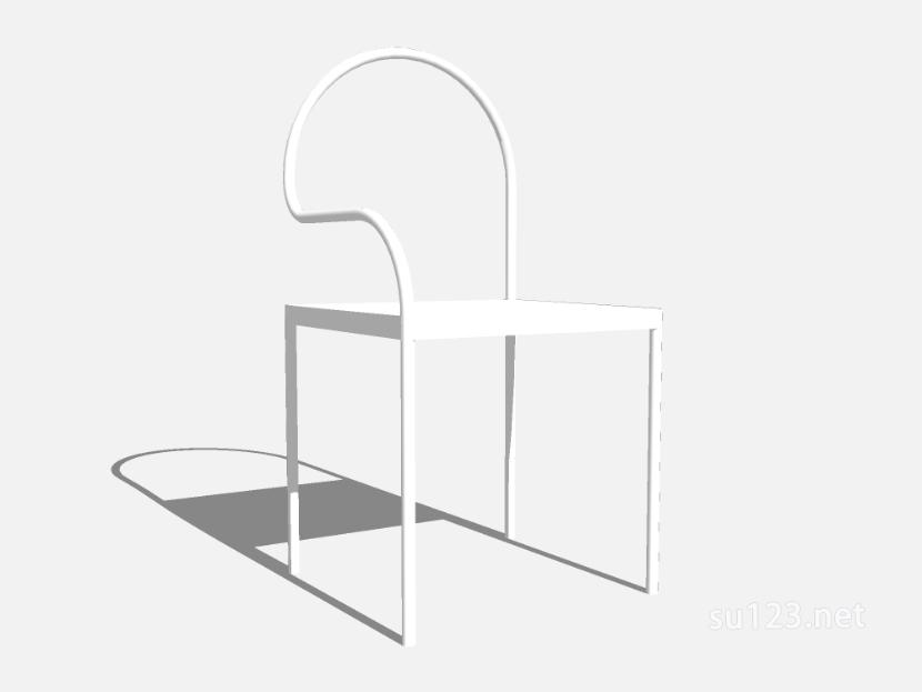 现代户外座椅 (24)SU模型草图大师sketchup模型