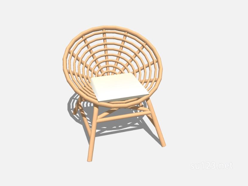 户外沙发座椅 (10)SU模型草图大师sketchup模型
