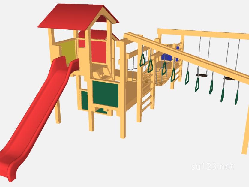 儿童游乐设施 (45)SU模型