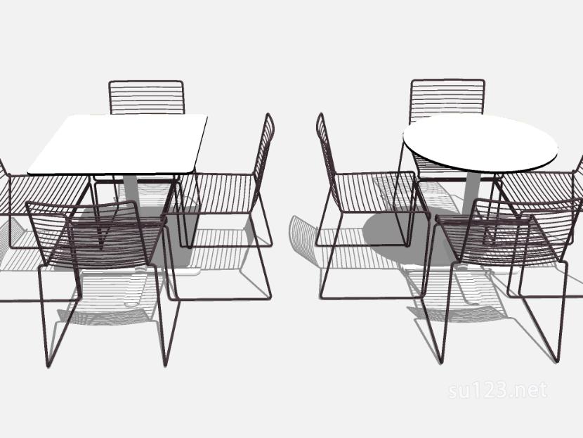 户外沙发座椅 (40)SU模型草图大师sketchup模型