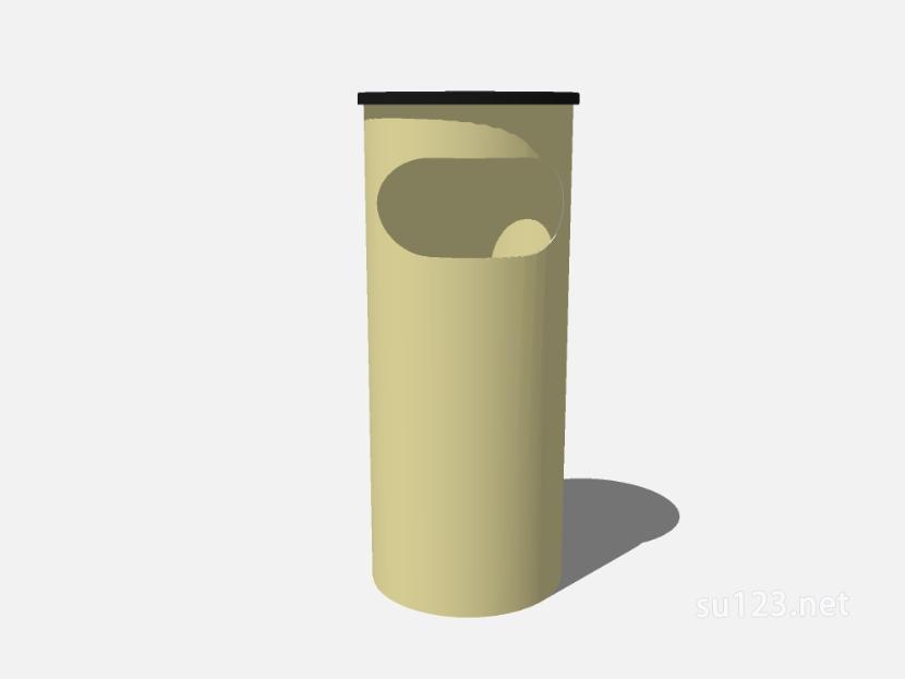 垃圾桶 (40)SU模型草图大师sketchup模型