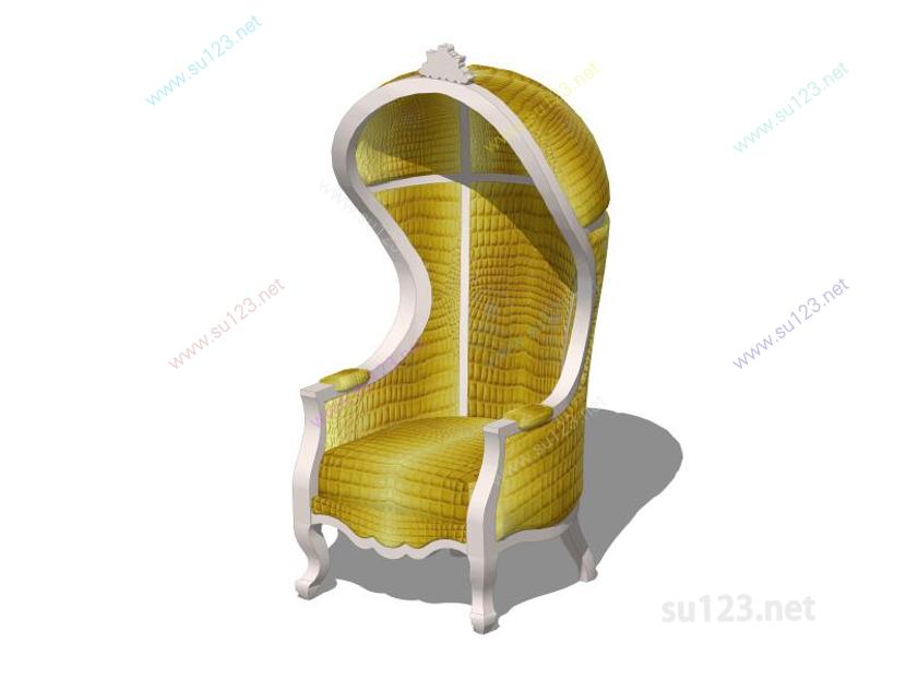 扶手椅049SU模型