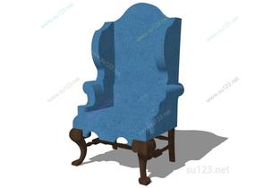 扶手椅063SU模型