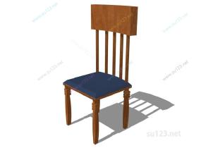 无扶手椅子045SU模型