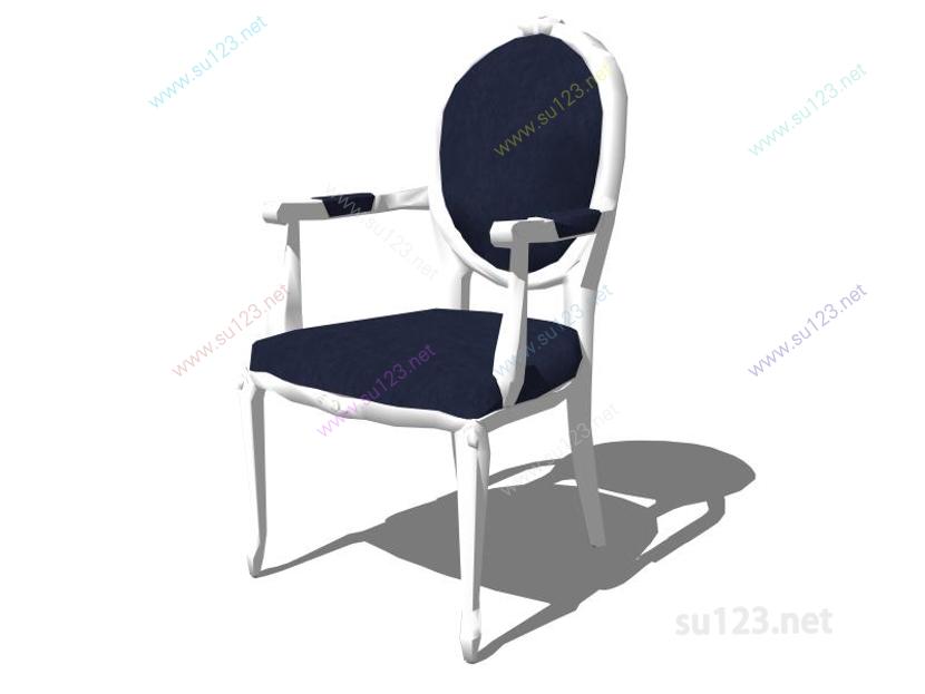 扶手椅094SU模型