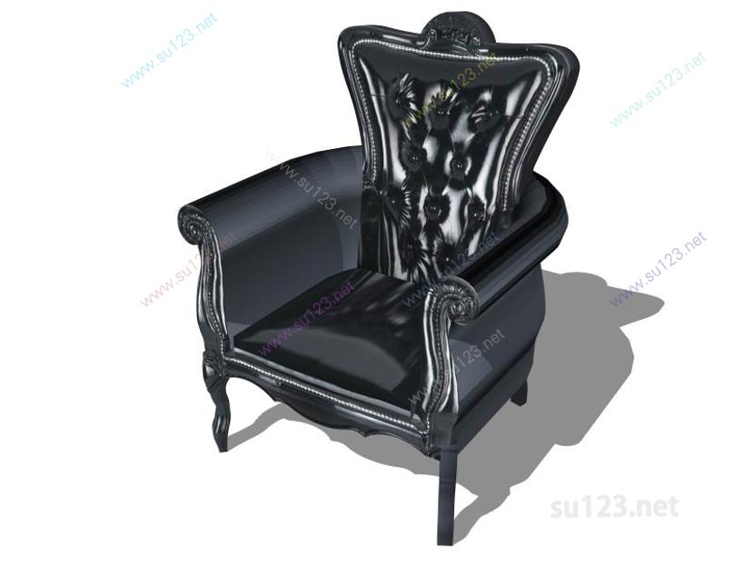 扶手椅097SU模型