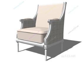 扶手椅092SU模型