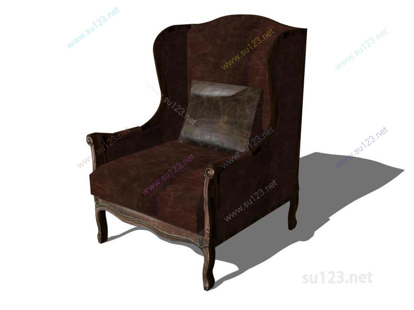 扶手椅095SU模型